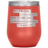 MeditateHealing.com Stainless Steel Vacuum Insulated Wine Tumbler