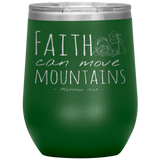 MeditateHealing.com Stainless Steel Vacuum Insulated Wine Tumbler