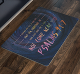 Bible Verses Anti-Slip Protective Doormat ~Psalm 91:7~ Design 6