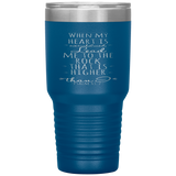 MeditateHealing.com 30oz Vacuum Tumbler