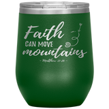 MeditateHealing.com Stainless Steel Vacuum Insulated Wine Tumbler