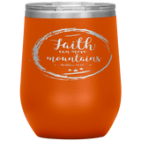 MeditateHealing.com Stainless Steel Vacuum Insulated Wine Tumbler