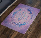 Bible Verses Anti-Slip Protective Doormat ~Psalm 61:2~ Design 19