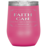 MeditateHealing.com Stainless Steel Vacuum Insulated Wine Tumbler