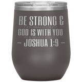 MeditateHealing.com Stainless Steel Vacuum Insulated Wine Tumbler