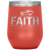 MeditateHealing.com Stainless Steel Vacuum Insulated Wine Tumbler