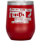 MeditateHealing.com Stainless Steel Vacuum Insulated Wine Tumbler