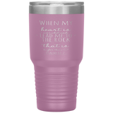 MeditateHealing.com 30oz Vacuum Tumbler