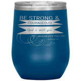 MeditateHealing.com Stainless Steel Vacuum Insulated Wine Tumbler