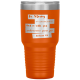 MeditateHealing.com 30oz Vacuum Tumbler