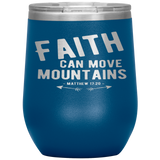 MeditateHealing.com Stainless Steel Vacuum Insulated Wine Tumbler