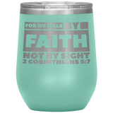 MeditateHealing.com Stainless Steel Vacuum Insulated Wine Tumbler