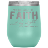 MeditateHealing.com Stainless Steel Vacuum Insulated Wine Tumbler