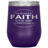 MeditateHealing.com Stainless Steel Vacuum Insulated Wine Tumbler