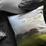 MeditateHealing.com Superior Broadcloth Fabric Throw Pillow Case