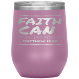 MeditateHealing.com Stainless Steel Vacuum Insulated Wine Tumbler