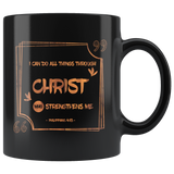 MeditateHealing.com | Dishwasher Safe Black Mugs