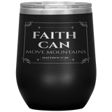 MeditateHealing.com Stainless Steel Vacuum Insulated Wine Tumbler