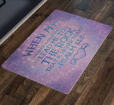 Bible Verses Anti-Slip Protective Doormat ~Psalm 61:2~ Design 17