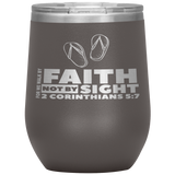 MeditateHealing.com Stainless Steel Vacuum Insulated Wine Tumbler