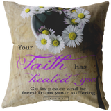 MeditateHealing.com | Superior Broadcloth Fabric Throw Pillow Case