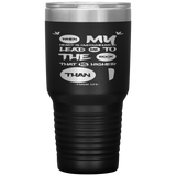 MeditateHealing.com 30oz Vacuum Tumbler