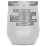 MeditateHealing.com Stainless Steel Vacuum Insulated Wine Tumbler