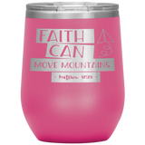 MeditateHealing.com Stainless Steel Vacuum Insulated Wine Tumbler