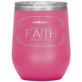 MeditateHealing.com Stainless Steel Vacuum Insulated Wine Tumbler