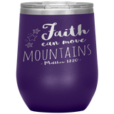 MeditateHealing.com Stainless Steel Vacuum Insulated Wine Tumbler