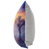 MeditateHealing.com Superior Broadcloth Fabric Throw Pillow Case