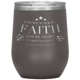 MeditateHealing.com Stainless Steel Vacuum Insulated Wine Tumbler