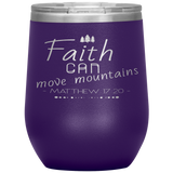 MeditateHealing.com Stainless Steel Vacuum Insulated Wine Tumbler