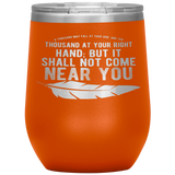 MeditateHealing.com Stainless Steel Vacuum Insulated Wine Tumbler