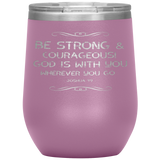 MeditateHealing.com Stainless Steel Vacuum Insulated Wine Tumbler