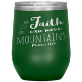MeditateHealing.com Stainless Steel Vacuum Insulated Wine Tumbler