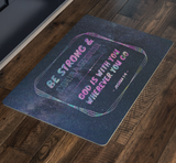 Bible Verses Anti-Slip Protective Doormat ~Joshua 1:9~ Design 12