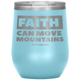 MeditateHealing.com Stainless Steel Vacuum Insulated Wine Tumbler