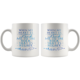 MeditateHealing.com White Mugs