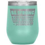 MeditateHealing.com Stainless Steel Vacuum Insulated Wine Tumbler