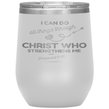 MeditateHealing.com Stainless Steel Vacuum Insulated Wine Tumbler