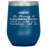 MeditateHealing.com Stainless Steel Vacuum Insulated Wine Tumbler