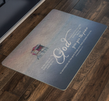 Bible Verses Anti-Slip Protective Doormat - God Fulfill Your Every Desire ~2 Thessalonians 1:11~