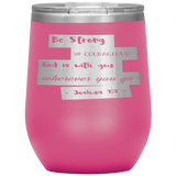 MeditateHealing.com Stainless Steel Vacuum Insulated Wine Tumbler