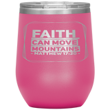 MeditateHealing.com Stainless Steel Vacuum Insulated Wine Tumbler