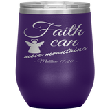 MeditateHealing.com Stainless Steel Vacuum Insulated Wine Tumbler