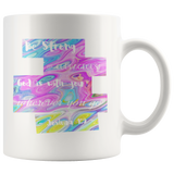 MeditateHealing.com | Dishwasher Safe White Mugs