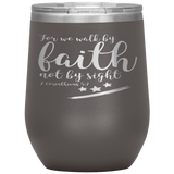 MeditateHealing.com Stainless Steel Vacuum Insulated Wine Tumbler