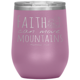 MeditateHealing.com Stainless Steel Vacuum Insulated Wine Tumbler