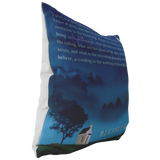 MeditateHealing.com Superior Broadcloth Fabric Throw Pillow Case